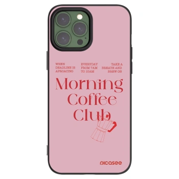 Picasee silikonový černý obal pro Apple iPhone 13 Pro Max - Morning