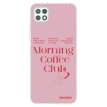 Picasee silikonový průhledný obal pro Samsung Galaxy A22 A226B 5G - Morning