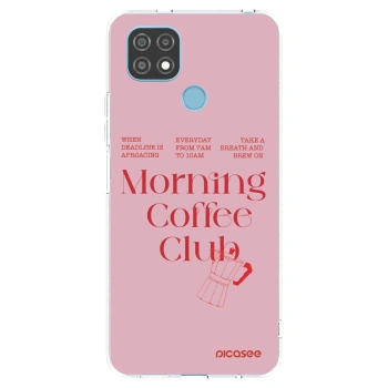 Picasee silikonový průhledný obal pro Realme C21 - Morning