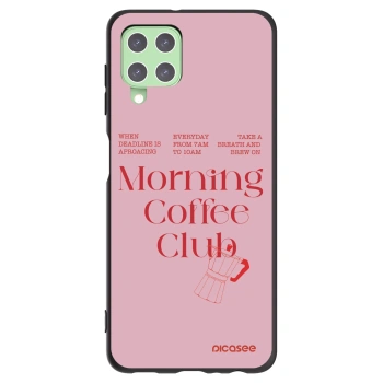 Picasee silikonový černý obal pro Samsung Galaxy A22 A225F 4G - Morning
