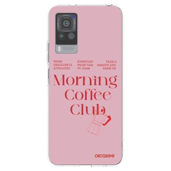 Picasee silikonový průhledný obal pro Vivo X60 Pro 5G - Morning