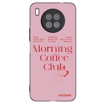 Picasee silikonový černý obal pro Huawei Nova 8i - Morning