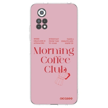 Picasee silikonový průhledný obal pro Xiaomi Poco X4 Pro 5G - Morning