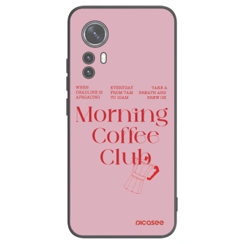Picasee silikonový černý obal pro Xiaomi 12 - Morning