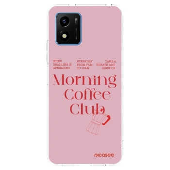 Picasee silikonový průhledný obal pro Vivo Y01 - Morning