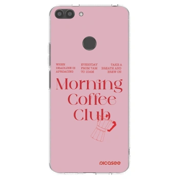 Picasee silikonový průhledný obal pro Huawei P Smart - Morning