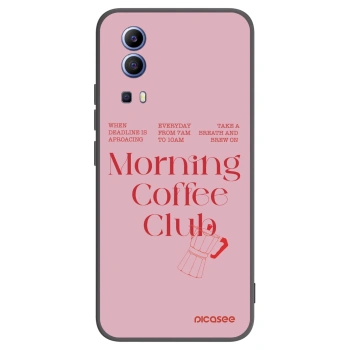 Picasee silikonový černý obal pro Vivo Y52 5G - Morning