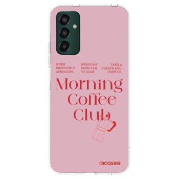 Picasee silikonový průhledný obal pro Samsung Galaxy M13 M135F - Morning