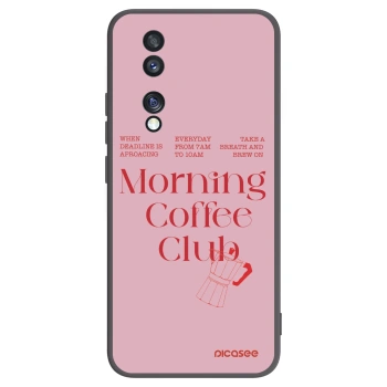Picasee silikonový černý obal pro Honor 70 - Morning