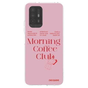 Picasee silikonový průhledný obal pro OPPO A94 5G - Morning