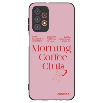 Picasee silikonový černý obal pro Samsung Galaxy A23 A235F 4G - Morning