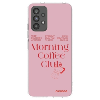 Picasee silikonový průhledný obal pro Samsung Galaxy A73 5G - Morning