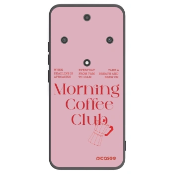 Picasee silikonový černý obal pro Honor Magic5 Lite 5G - Morning