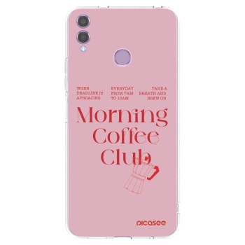 Picasee silikonový průhledný obal pro Honor 8X - Morning