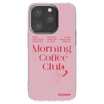 Picasee silikonový průhledný obal pro Apple iPhone 15 Pro - Morning