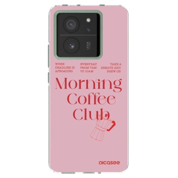 Picasee silikonový průhledný obal pro Xiaomi 13T - Morning