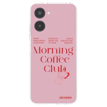 Picasee silikonový průhledný obal pro Realme 10 4G - Morning