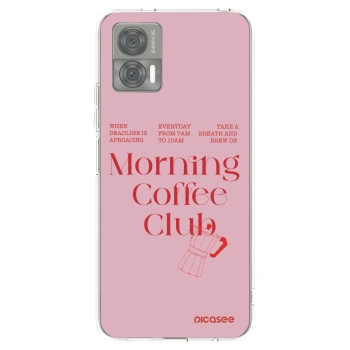 Picasee silikonový průhledný obal pro Motorola Edge 30 Neo - Morning