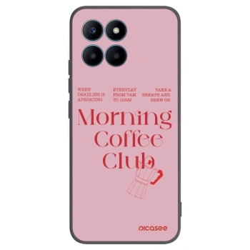 Picasee silikonový černý obal pro Honor 70 Lite - Morning
