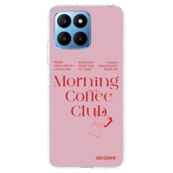 Picasee silikonový průhledný obal pro Honor 70 Lite - Morning