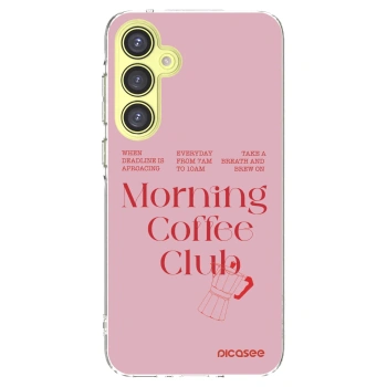 Picasee silikonový průhledný obal pro Samsung Galaxy A35 5G A356B - Morning