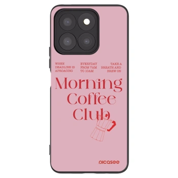 Picasee silikonový černý obal pro Honor X8b - Morning
