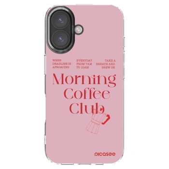 Picasee silikonový průhledný obal pro Apple iPhone 16 - Morning