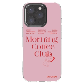Picasee silikonový průhledný obal pro Apple iPhone 16 Pro - Morning