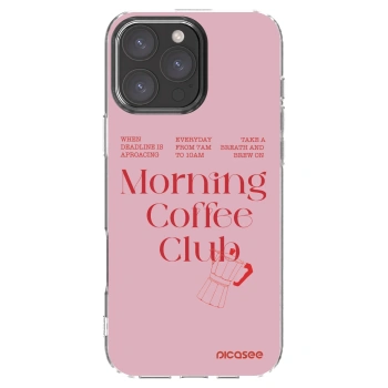 Picasee silikonový průhledný obal pro Apple iPhone 16 Pro Max - Morning