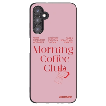 Picasee silikonový černý obal pro Samsung Galaxy A05s A057G - Morning