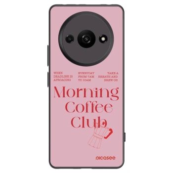 Picasee silikonový černý obal pro Xiaomi Redmi A3 - Morning
