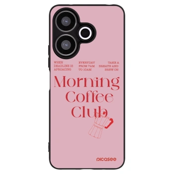 Picasee silikonový černý obal pro Xiaomi Redmi 13 4G - Morning