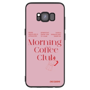 Picasee silikonový černý obal pro Samsung Galaxy S8 G950F - Morning
