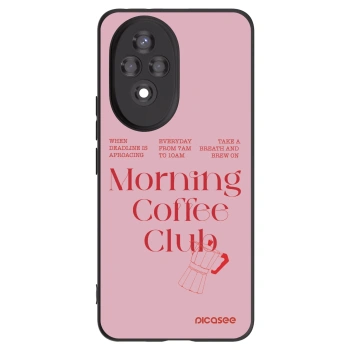Picasee silikonový černý obal pro Honor 200 5G - Morning