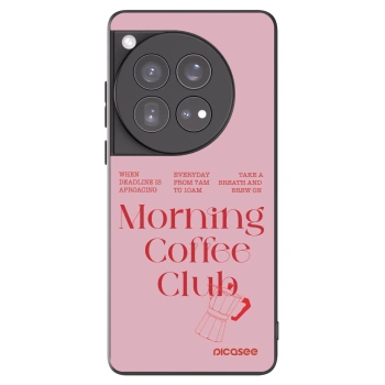 Picasee silikonový černý obal pro OnePlus 12 5G - Morning