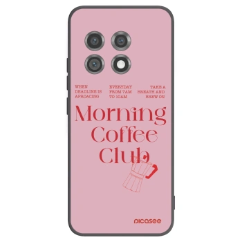 Picasee silikonový černý obal pro OnePlus 11 5G - Morning