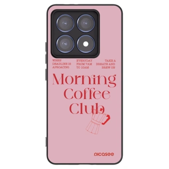 Picasee silikonový černý obal pro Xiaomi 14T Pro - Morning
