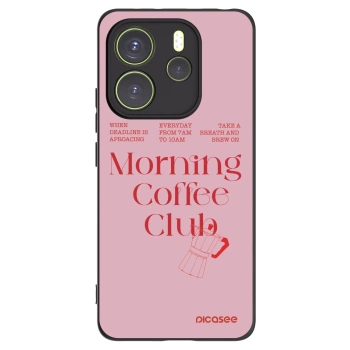 Picasee silikonový černý obal pro Xiaomi Redmi Note 14 4G - Morning