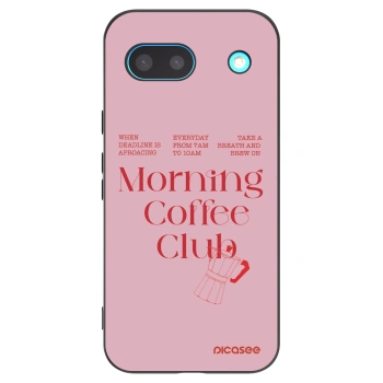Picasee silikonový černý obal pro Google Pixel 8a - Morning