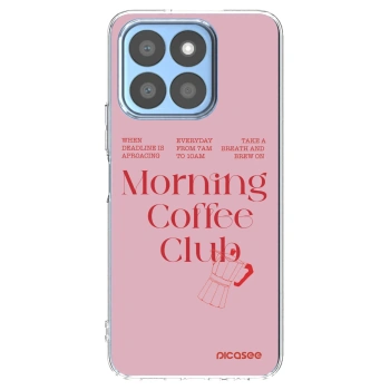 Picasee silikonový průhledný obal pro Honor X8c - Morning
