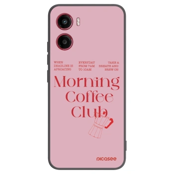 Picasee silikonový černý obal pro Motorola Moto G05 - Morning