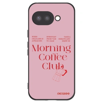 Picasee silikonový černý obal pro Google Pixel 9a - Morning