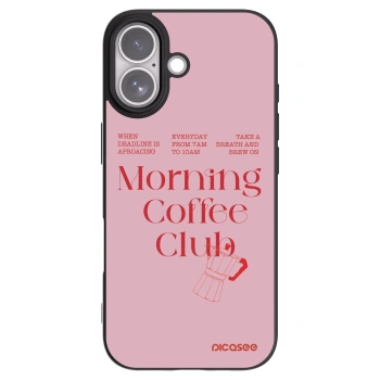 Picasee silikonový černý obal pro Apple iPhone 17 - Morning