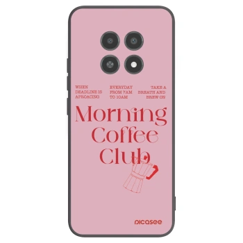 Picasee silikonový černý obal pro Realme 12X - Morning