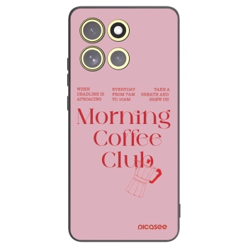 Picasee silikonový černý obal pro Motorola Moto G86 Power 5G - Morning