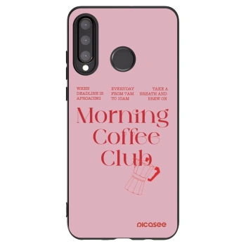 Picasee silikonový černý obal pro Huawei P30 Lite - Morning