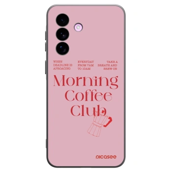 Picasee silikonový černý obal pro Samsung Galaxy A57 5G - Morning