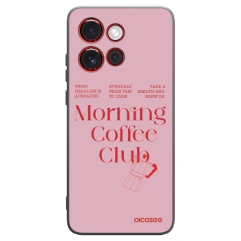 Picasee silikonový černý obal pro Motorola Edge 60 Neo 5G - Morning