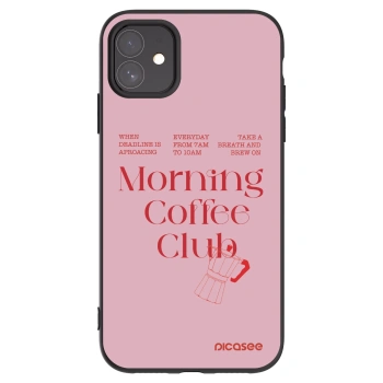 Picasee silikonový černý obal pro Apple iPhone 11 - Morning