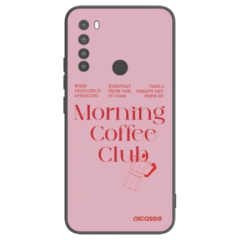 Picasee silikonový černý obal pro Xiaomi Redmi Note 8 - Morning